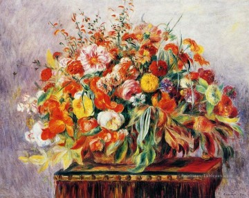  fleur - Nature morte aux fleurs Pierre Auguste Renoir